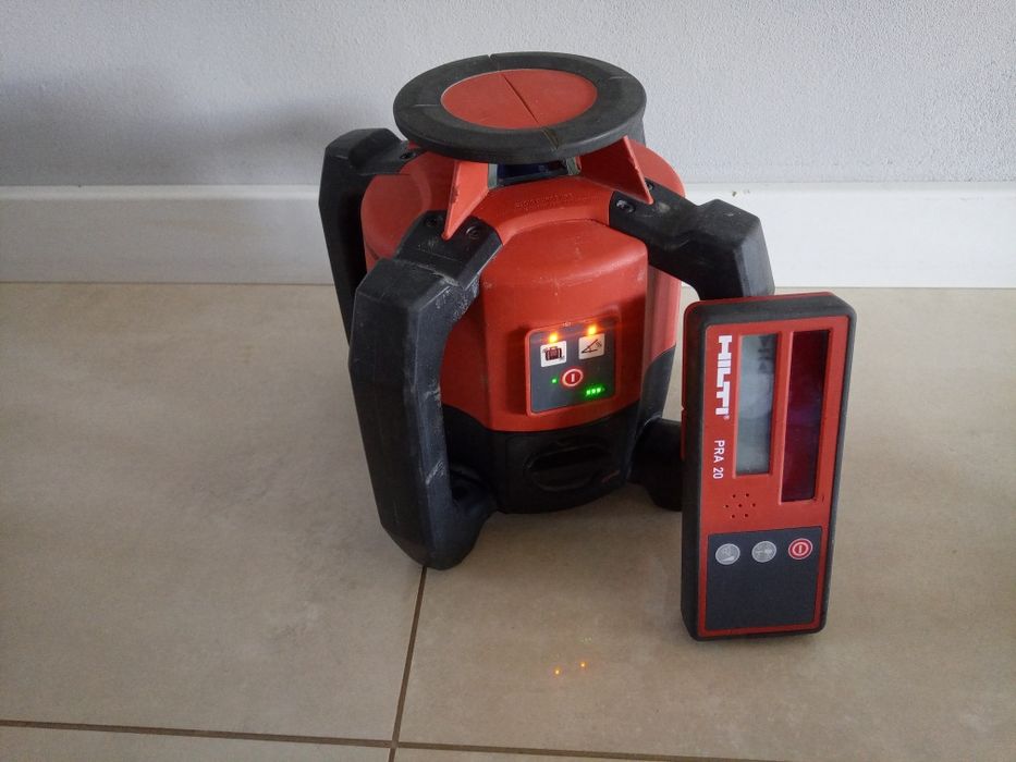 Niwelator laserowy laser Hilti PR-2 HS  detektor , uszkodzony