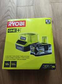 Ryobi Akumulator 18V 5,0 Ah plus ładowarka ONE +