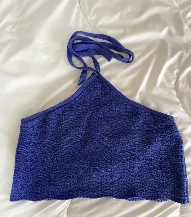 Top azul da pull&bear novo