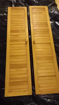 Fronty drewniane do szafy lub zabudowy