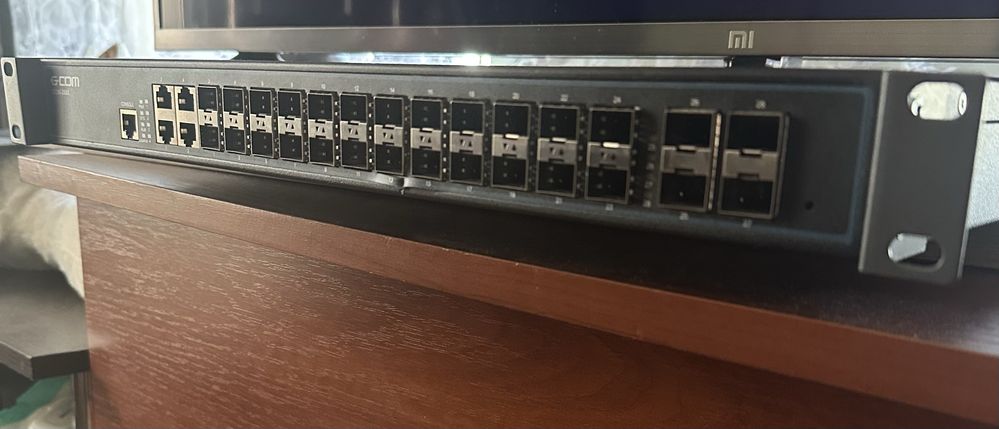 Продам GCOM S5330-28SX керований комутатор рівня L2+