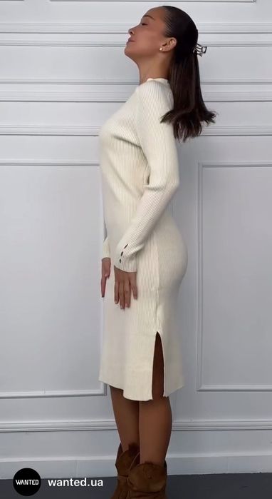 Сукня розмір one size бежевого кольору Торг