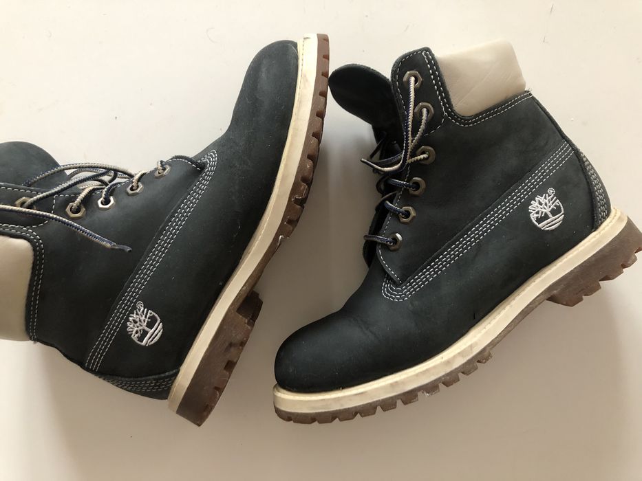 Timberlandy grafitowe jak nowe