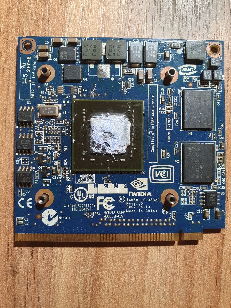 Відеокарта Nvidia ICW50 LS-3582P Rev:1.0