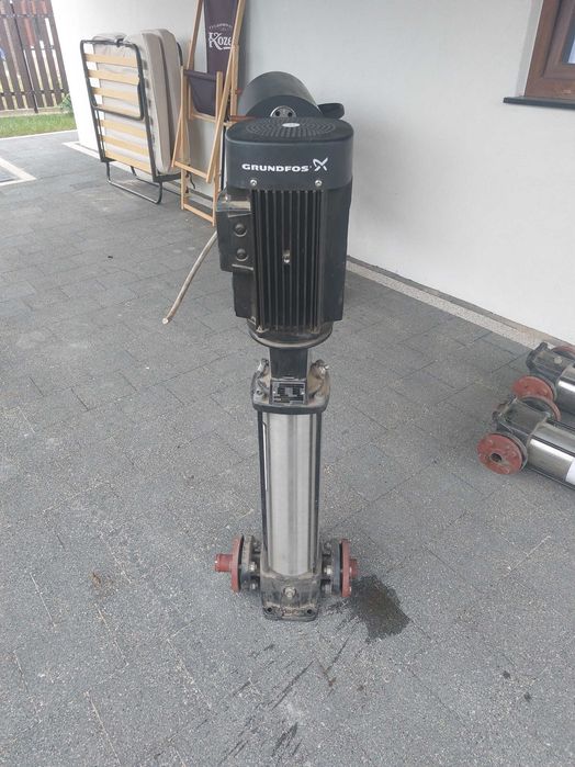 pompa GRUNDFOS CR5-20 A-FGJ-A-E-HQQE  MOC 3kW   Hmax=136m  Q=5,8m3/h