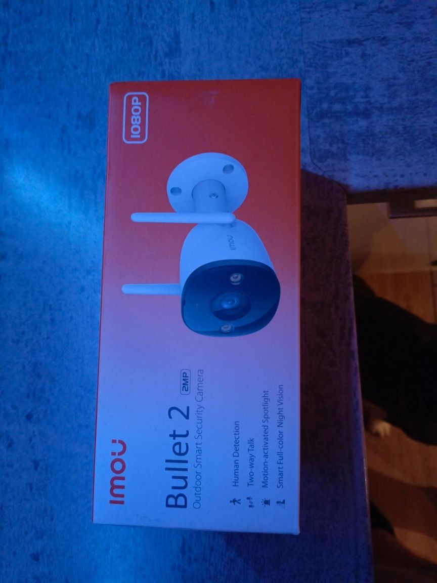 Kamera IMOU Bullet 2 IPC-F22FEP Zewnętrzna, Wi-Fi / LAN