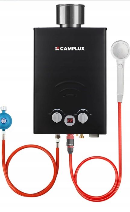 Camplux Gazowy Podgrzewacz Wody 6 Litrów butan/propan 12kW BW158BC