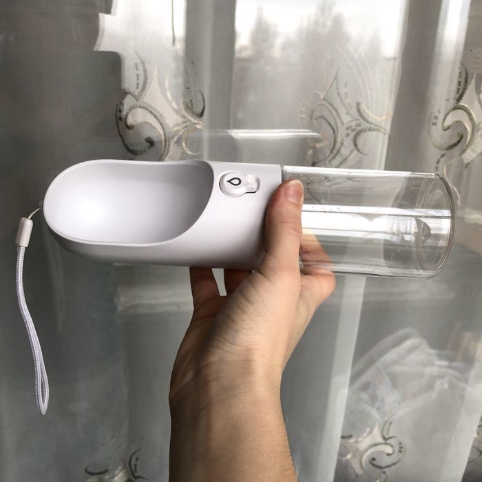 Дорожная поилка для собак / котов