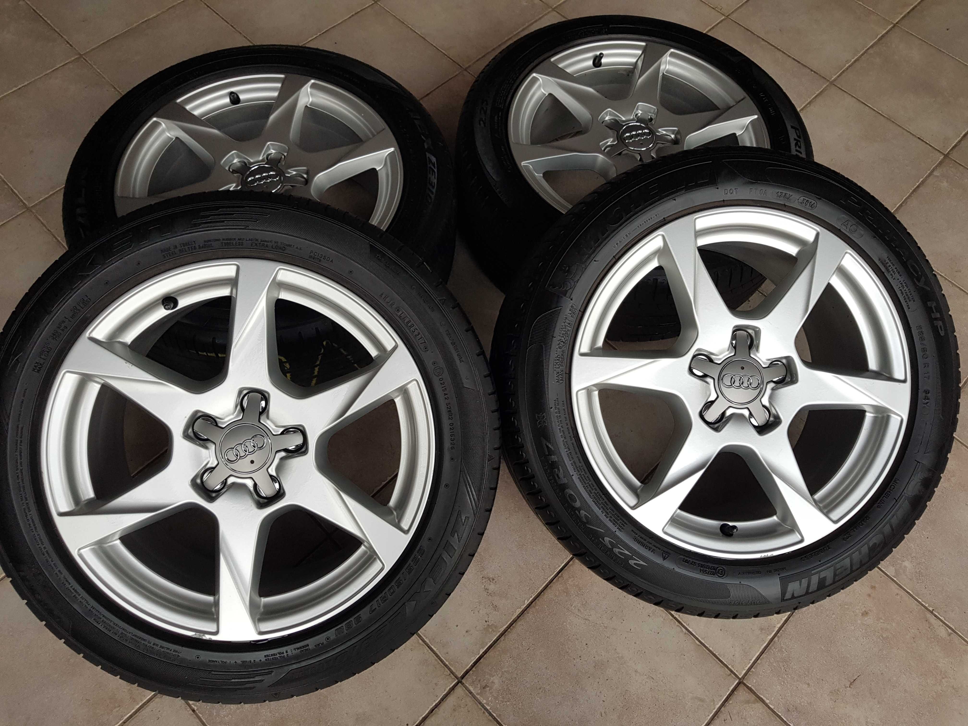 Felgi aluminiowe koła Audi A4 B8 7,5x17 et45 5x112 A6 c6 225/50/17