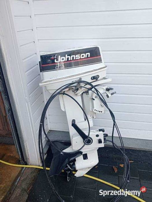 Silnik zaburtowy Johnson 25 rozrusznik