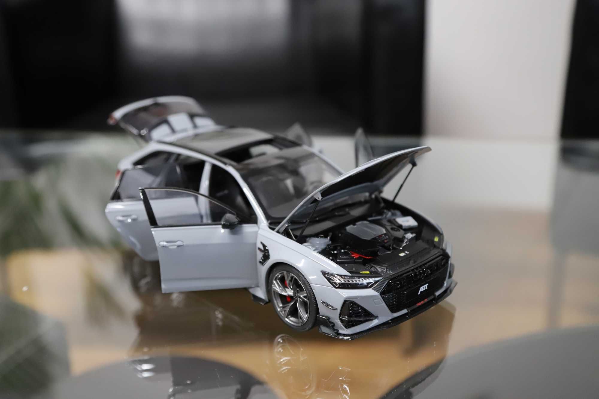 Audi RS6 C8 ABT RS-R Nardo Gray Polar Master 1/18