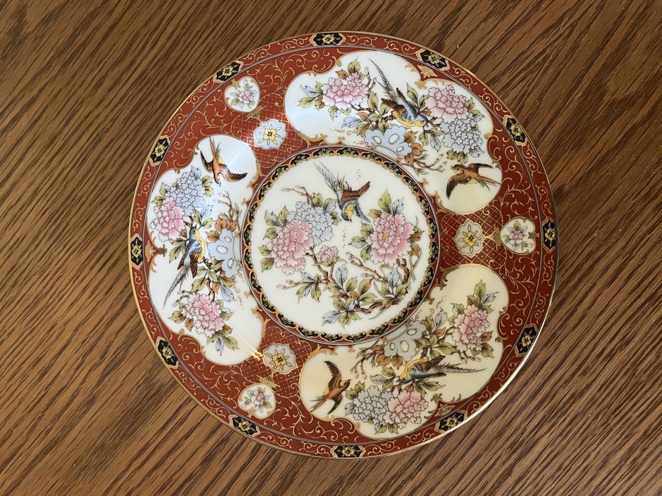Talerz porcelana japońska imari