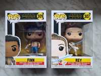 Funko POP Finn 309 i Rey 307 /STAR WARS