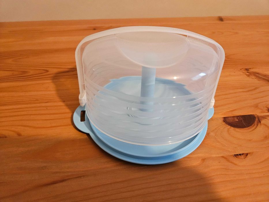 Tupperware mini pojemnik na ciasto lub płyty CD