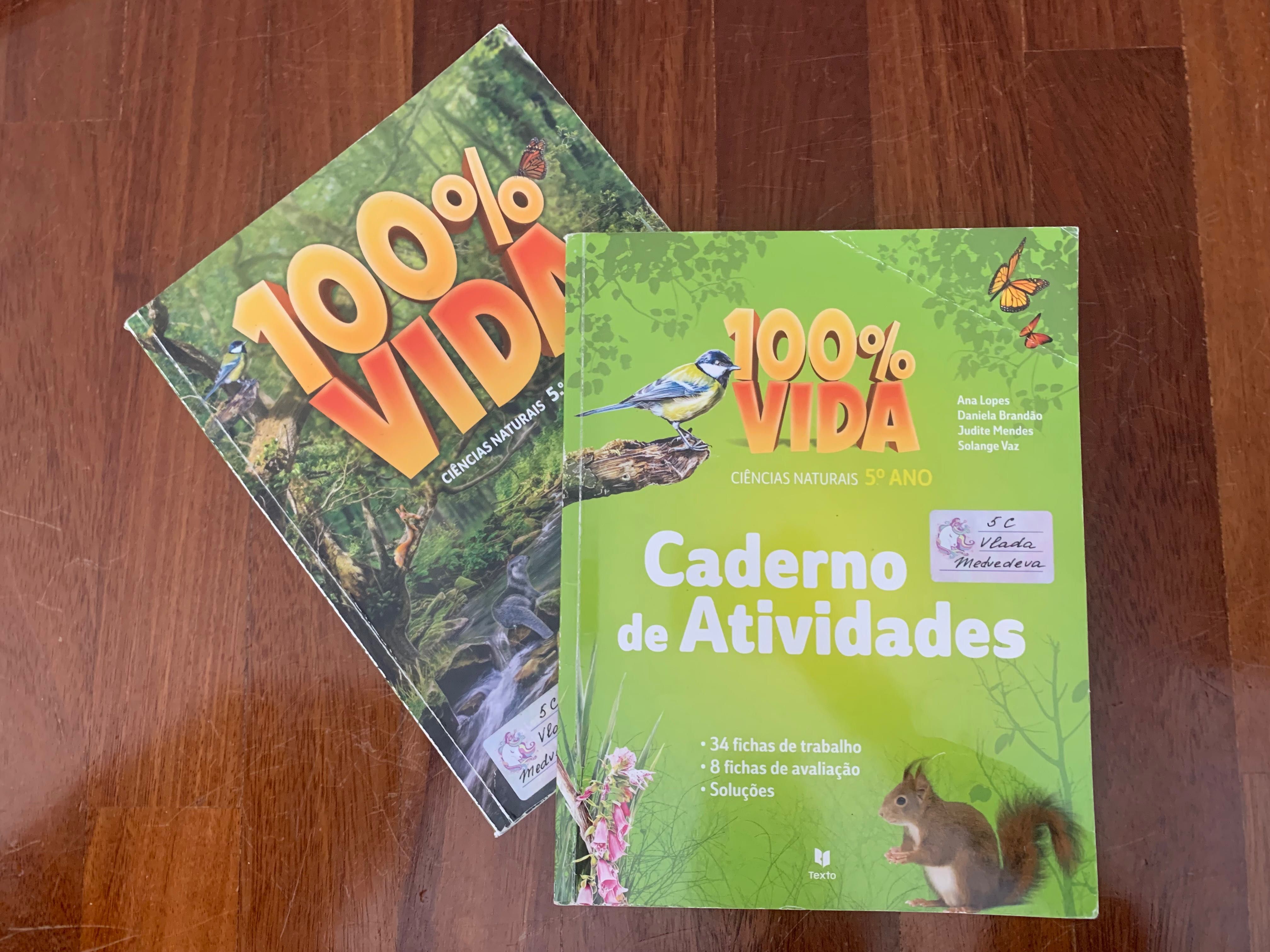 Livros escolares, 5 ano. Ciências naturais.