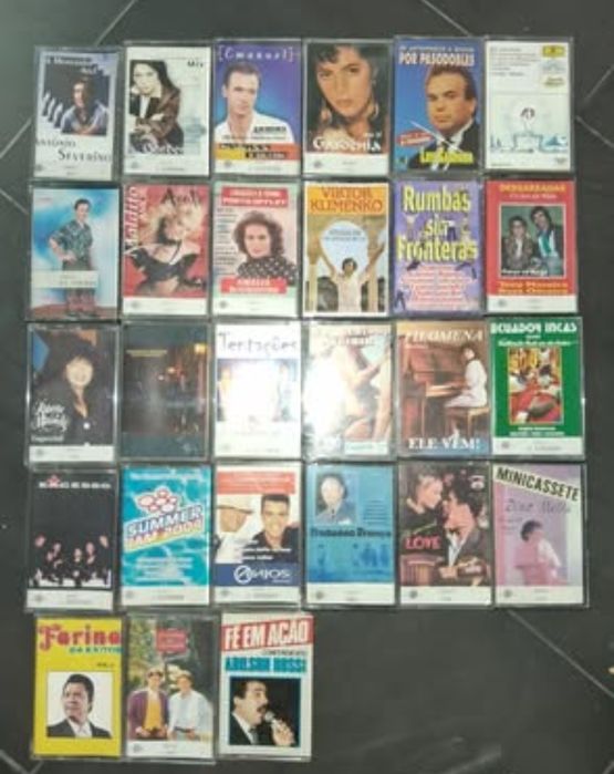 Lote de 27 cassetes