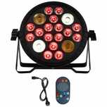 Reflektor PAR LED 20 RGB-UV WW ciepła biel zimna biel Strobo DMX Pilot
