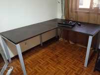 Mesa de Mesa de Escritório Extensível