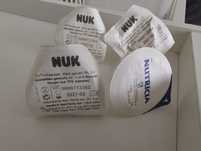 Nowe smoczki jednorazowe do butelek nuk nutricia