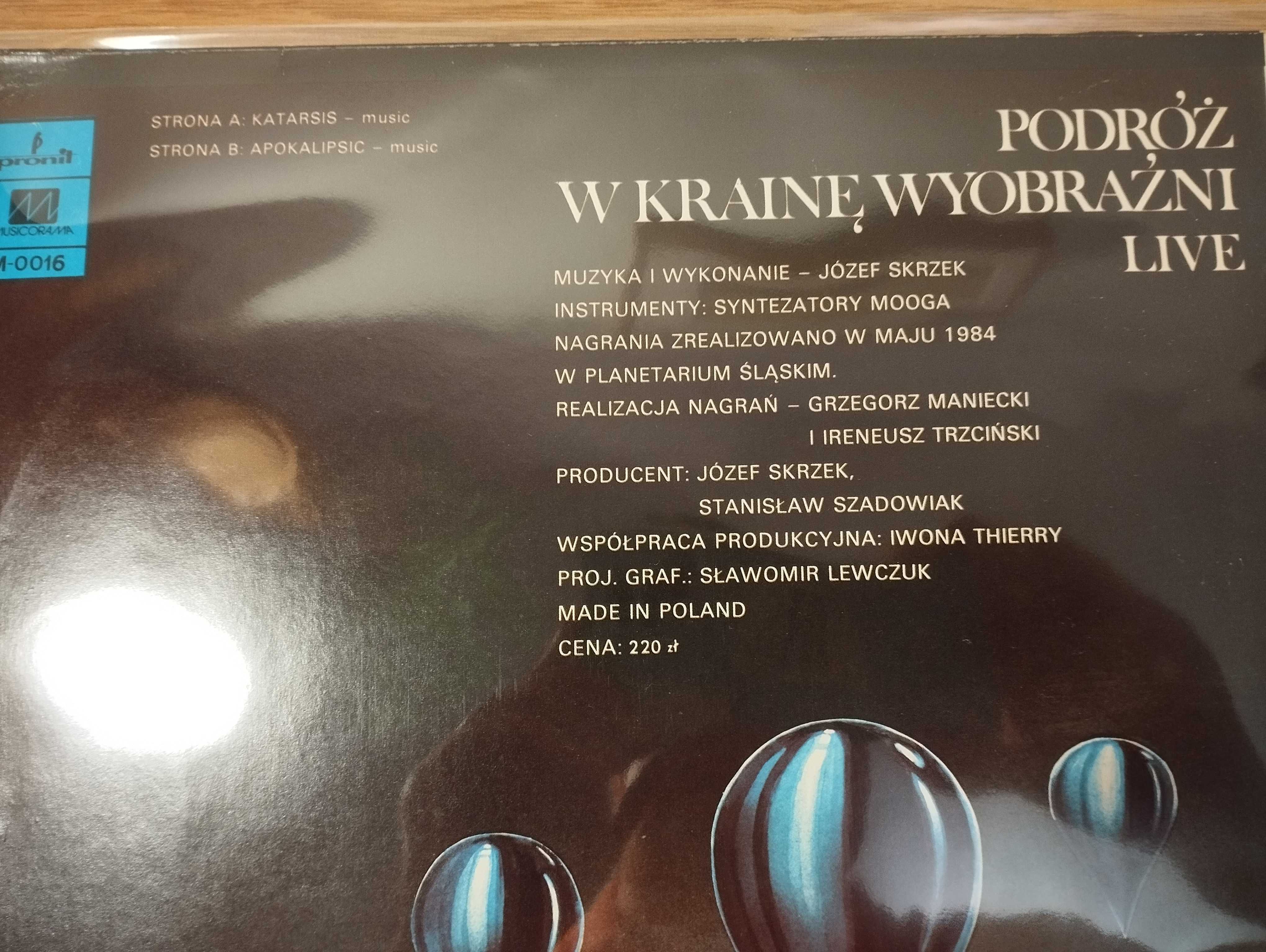 Winyl Józef Skrzek Podróż w krainę wyobraźni VG- nowe folie ochronne