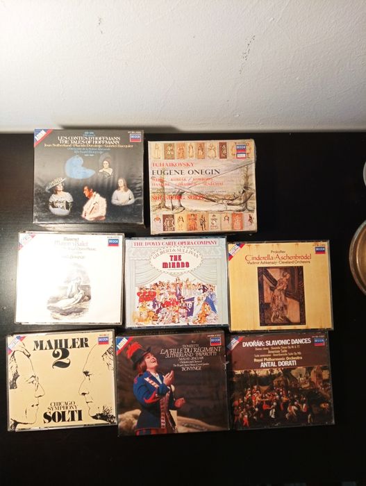 8 Coletâneas 2xCD  Musica Clássica -	Selo Decca - como novos