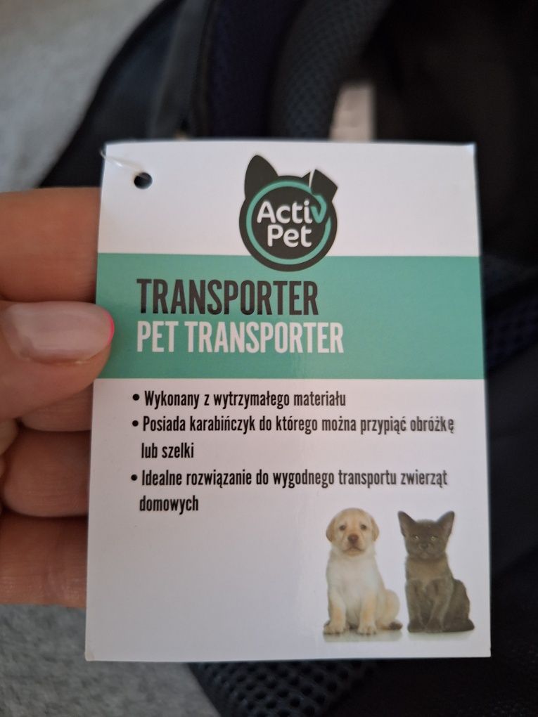 Transporter dla psa lub kota