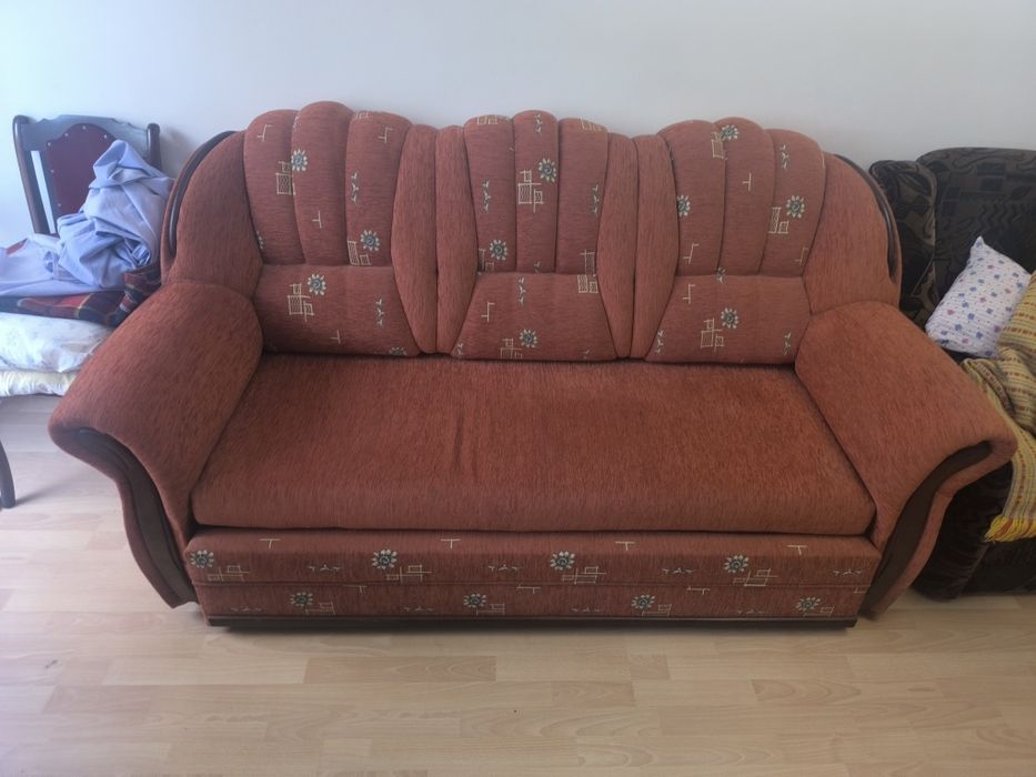 Sprzedam zestaw mebli kanapa+dwa fotele  sofa łóżko