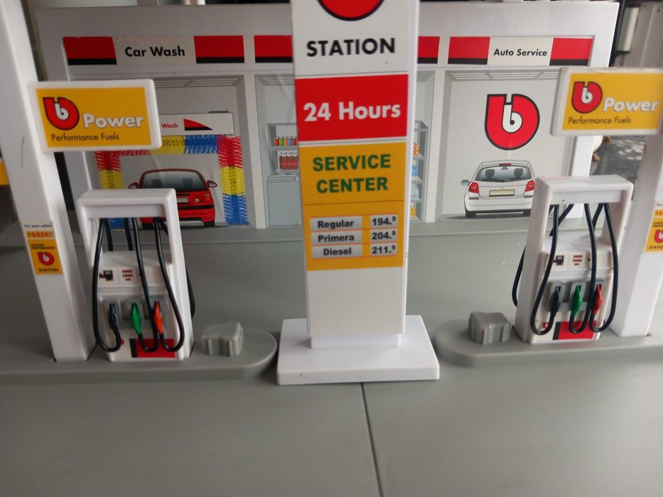 Estação de serviço Bburago 1:43