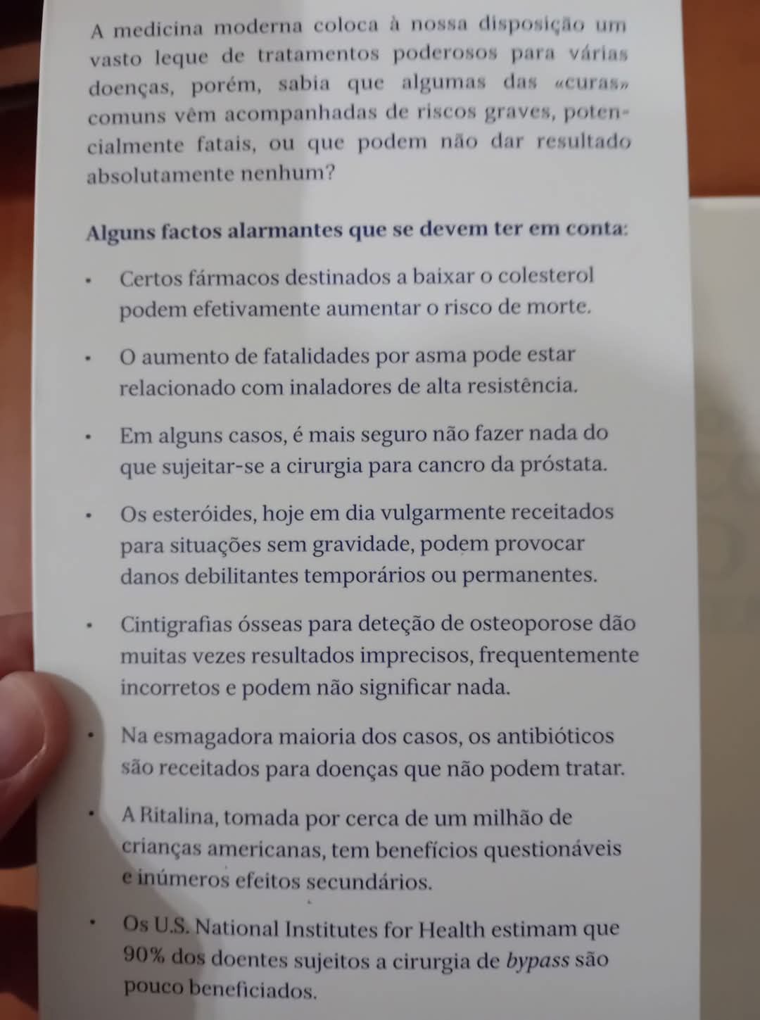 O que os Médicos não lhe Dizem