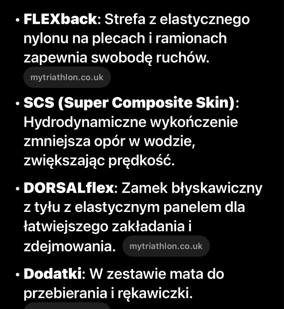 Pianka triathlonowa Zoot wave 2