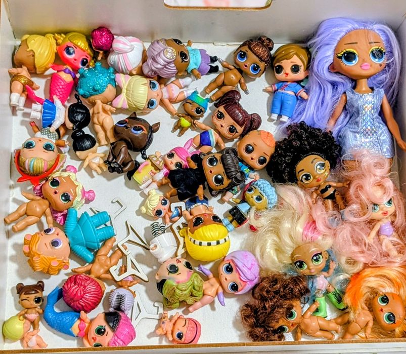 Колекція ляльок ЛОЛ. Оригінал. 40 штук. LOL SURPRISE