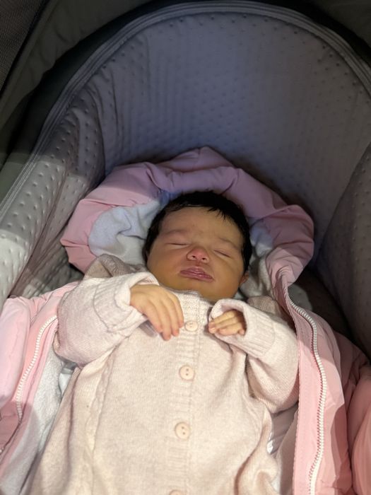 Зимовий комбінезон конверт для дівчинки Mag baby 0-6 місяців