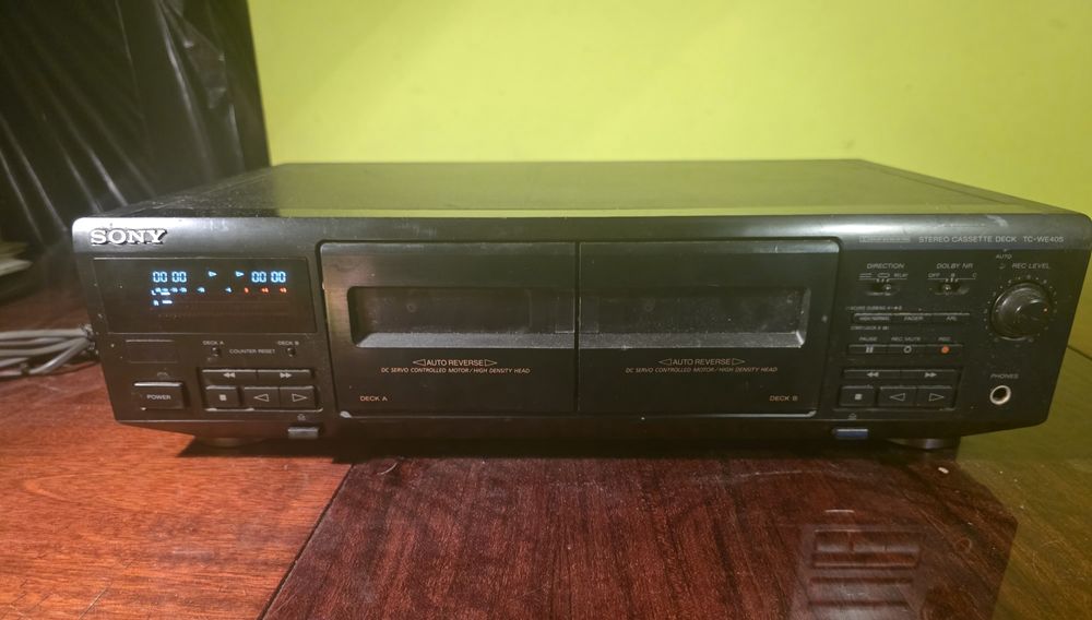Magnetofon DECK SONY TC-WE405