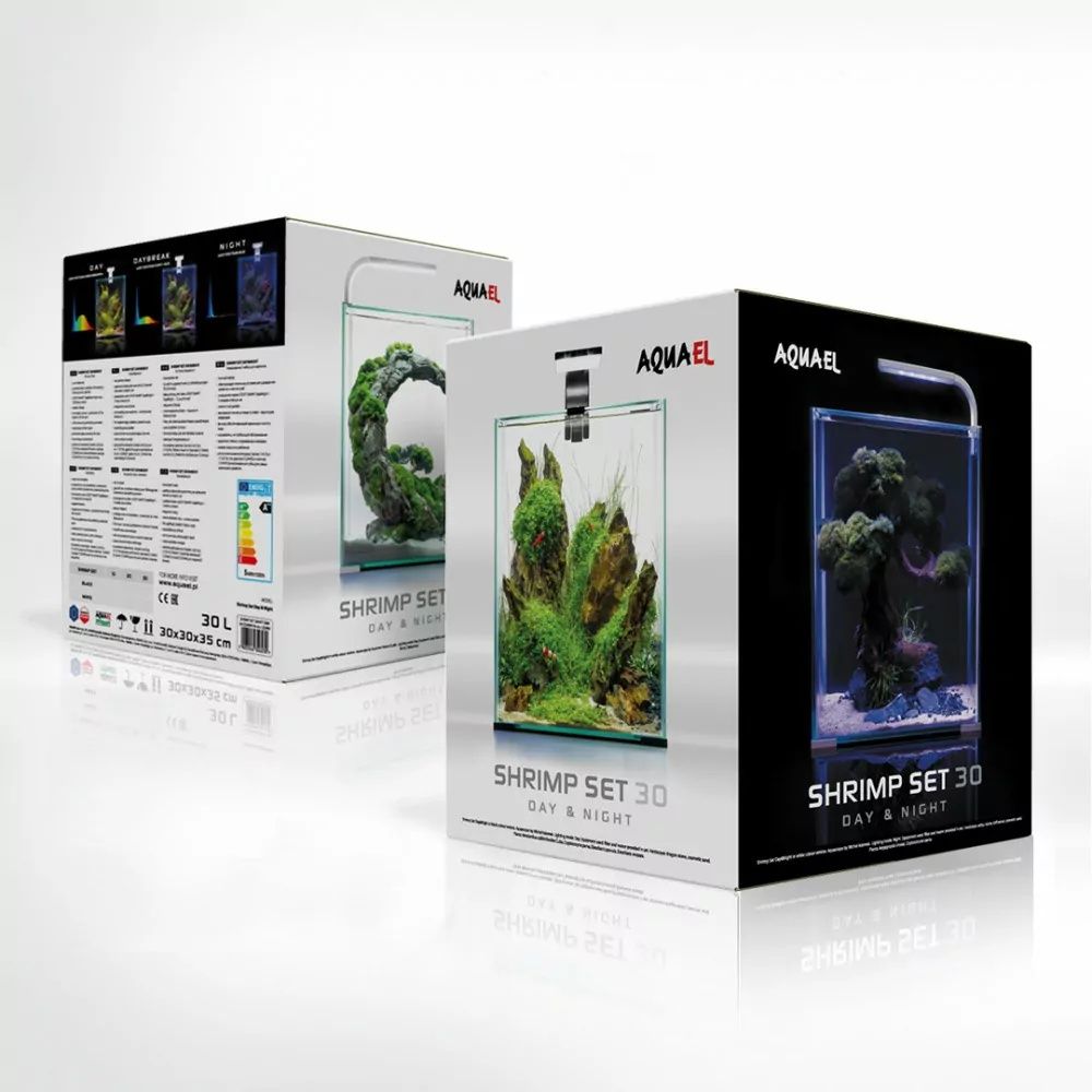 Akwarium Shrimp set Smart day&night 10 nowy 10 L
