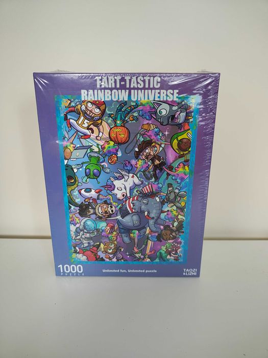 puzzle tęczowy wszechświat nowe