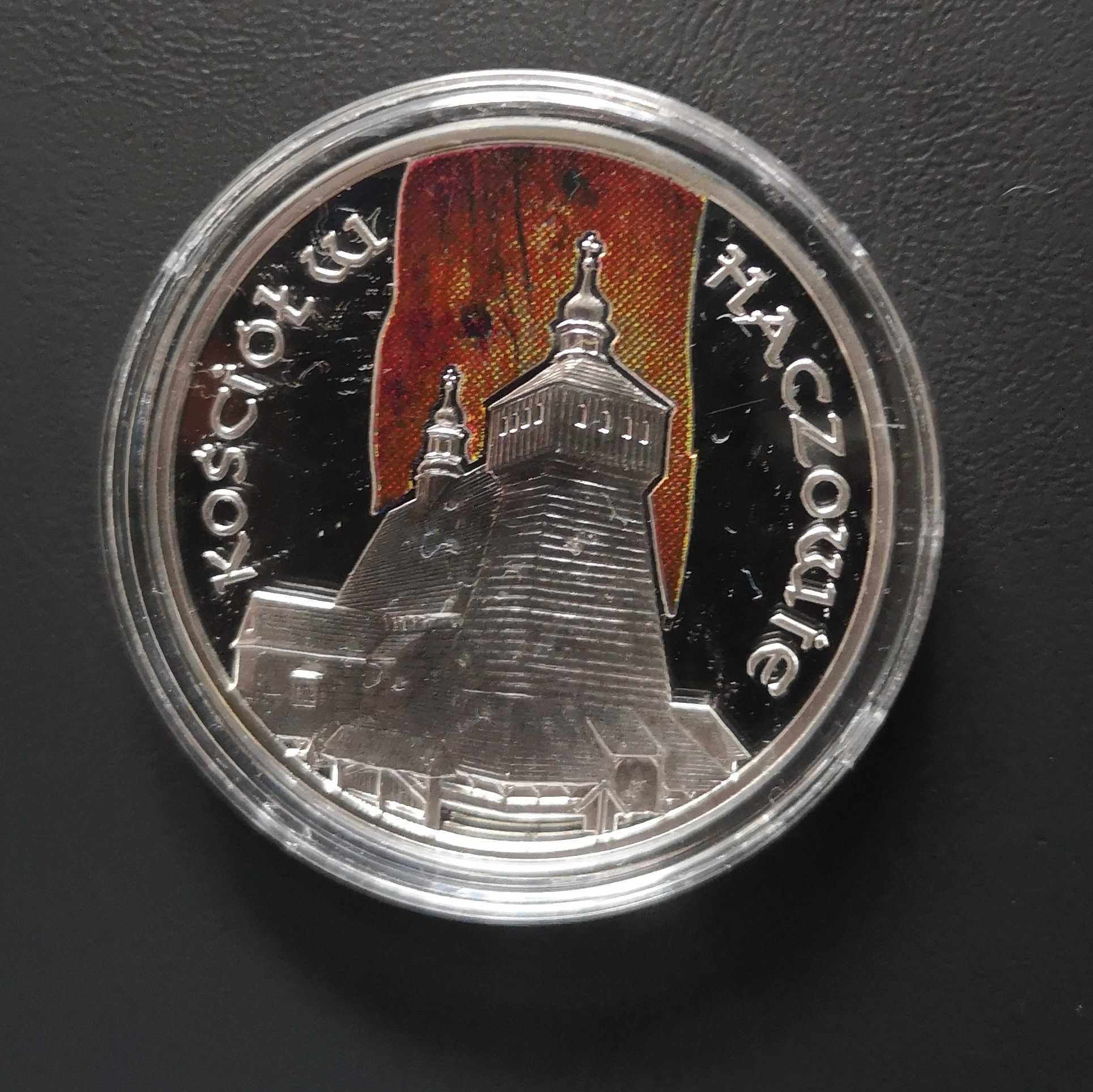 Moneta kolekcjonerska 20 zł 2006 r. Kościół w Haczowie