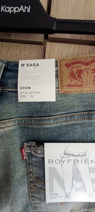 Nowe spodnie boyfriend denim M'Sara r. XL