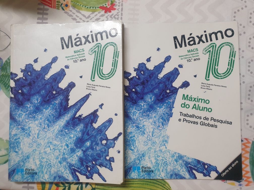 Máximo MACS 10.°ano