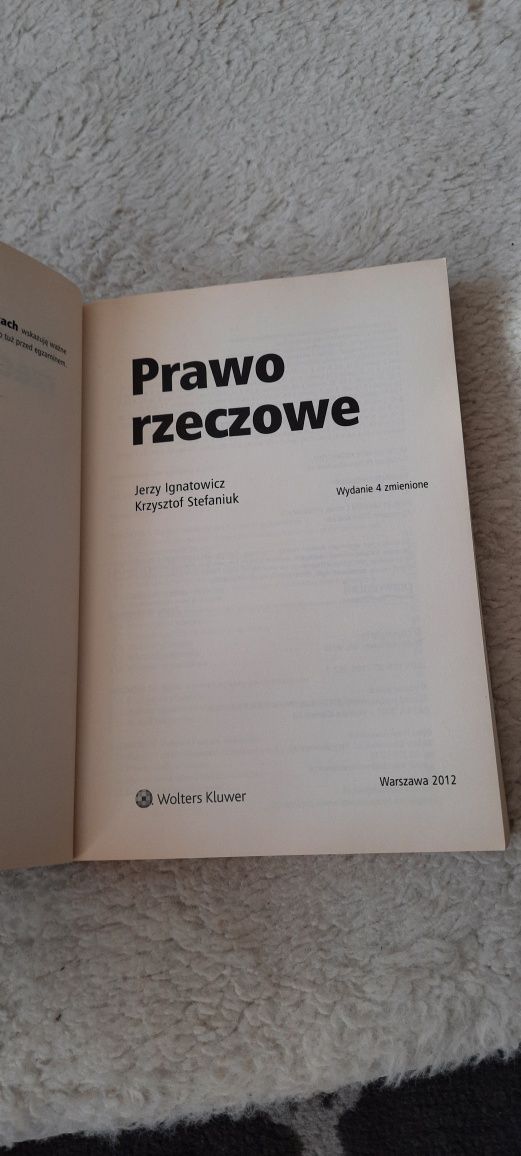 Prawo rzeczowe wyd.4