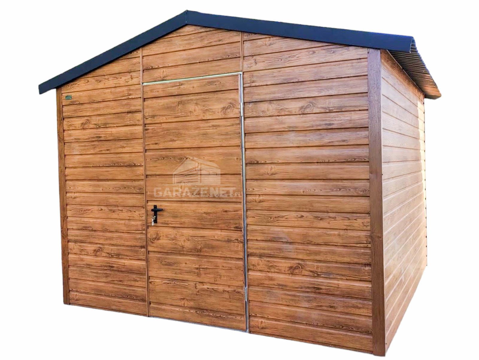 DOMEK OGRODOWY GARAŻ SCHOWEK 3M X 3M Drzwi Drewnopodobny 3X3 GB293