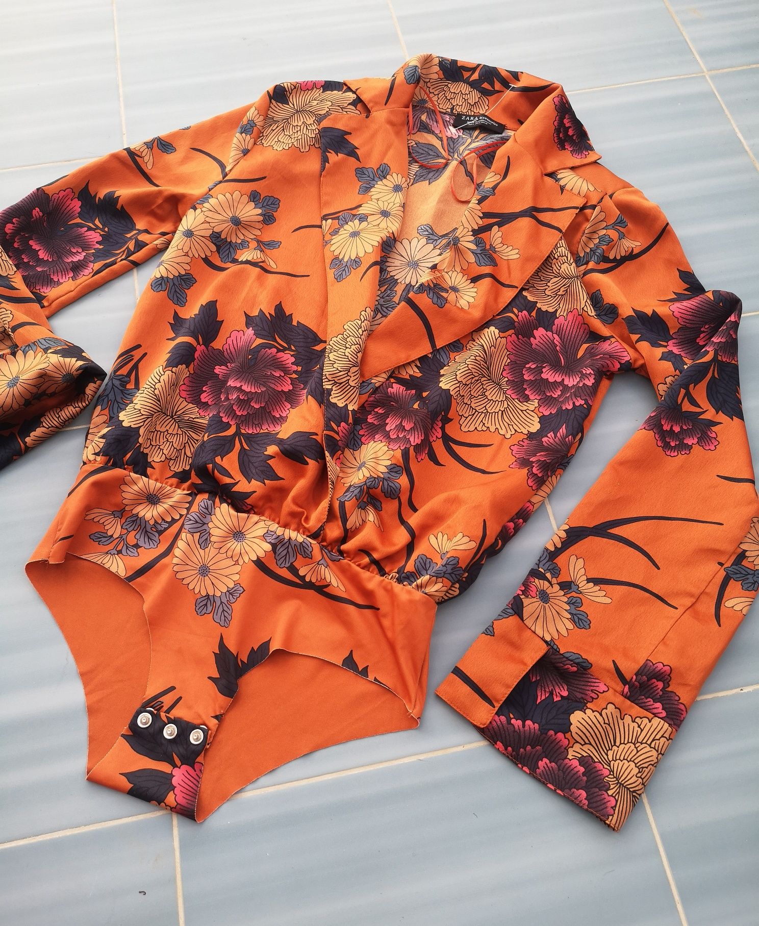 блуза боди Zara (новая) р. S
