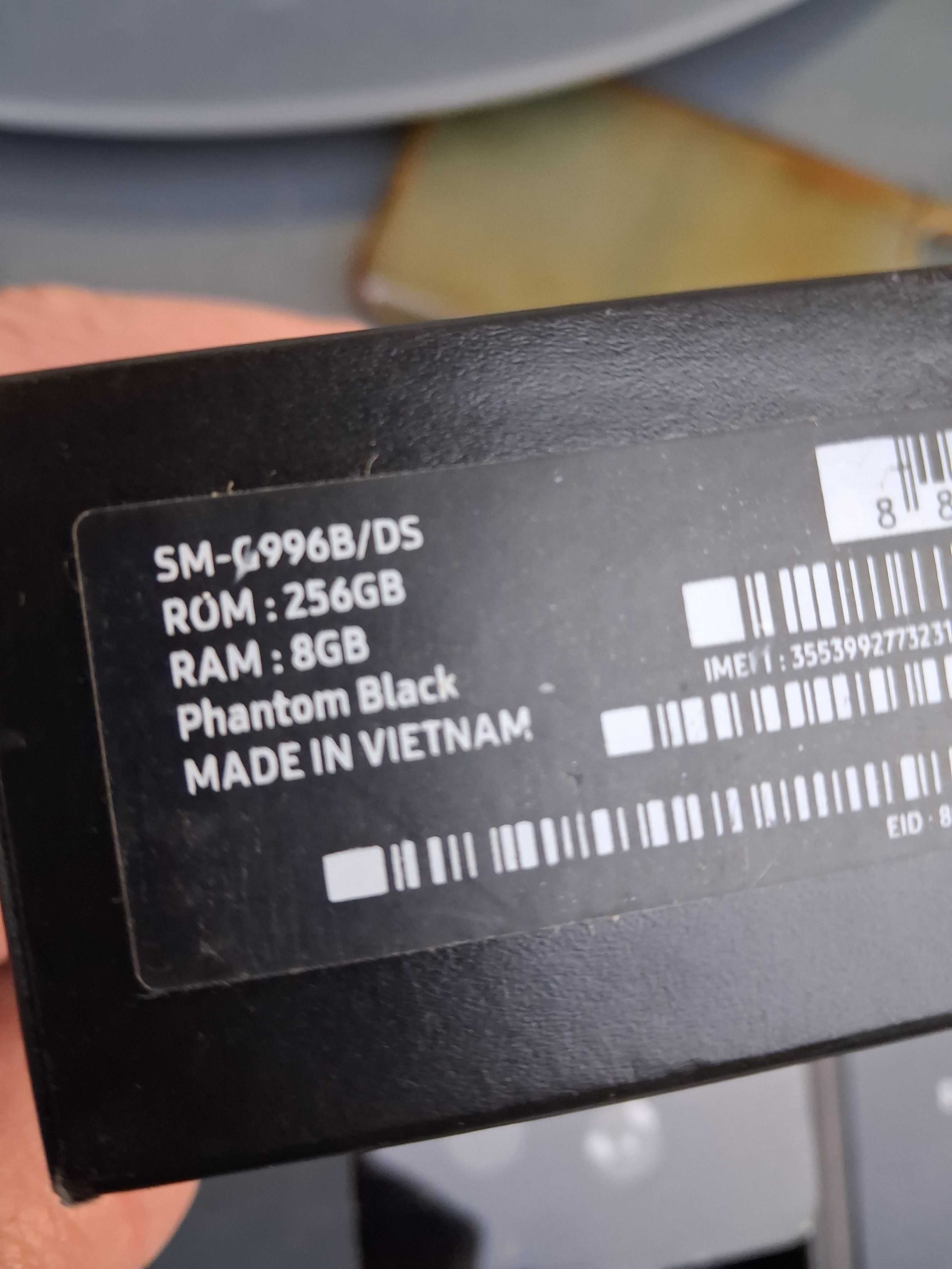 Pudełko do telefonu Samsung S21+ Plus 8/256 gb, Etui, kabelek Sm-G996