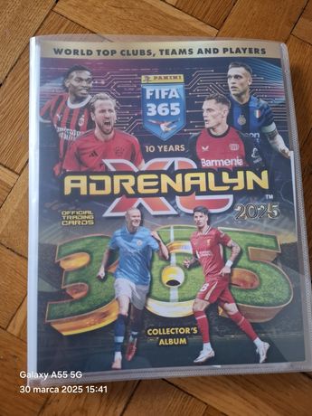 FIFA 365 ADRENALNY 2025  karty piłkarskie