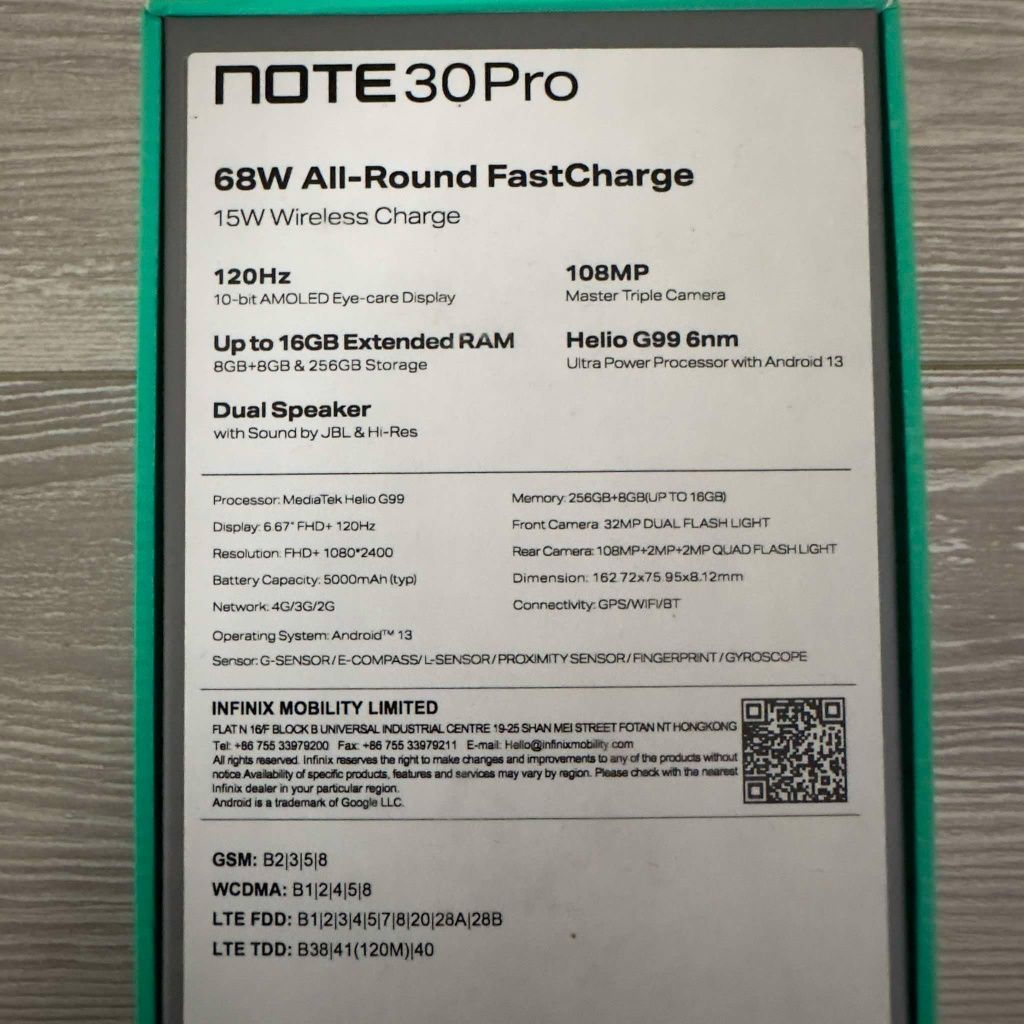 Infinix Note 30 Pro sprzedam