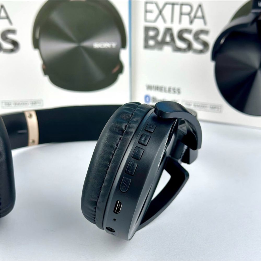 Беспроводные накладные наушники Sony MDR-XB950BT Black Bluetooth