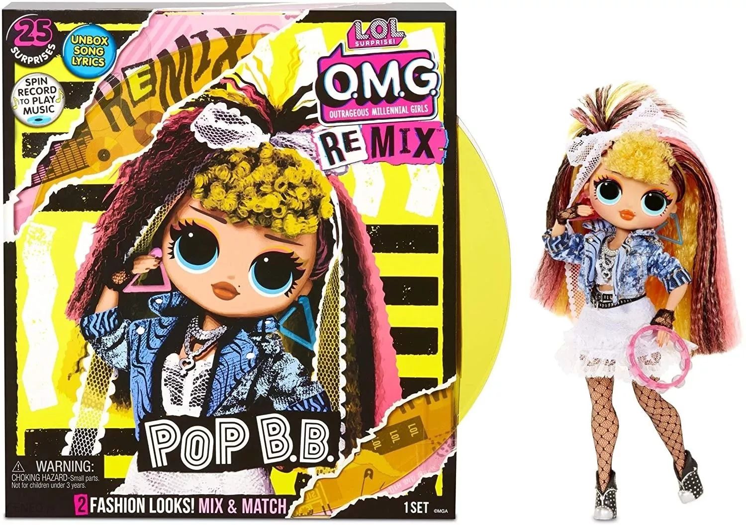 Seria Winter Lalka Lol SURPRISE O.M.G. OMG Big Wig Campcutie Ice Gyrl
