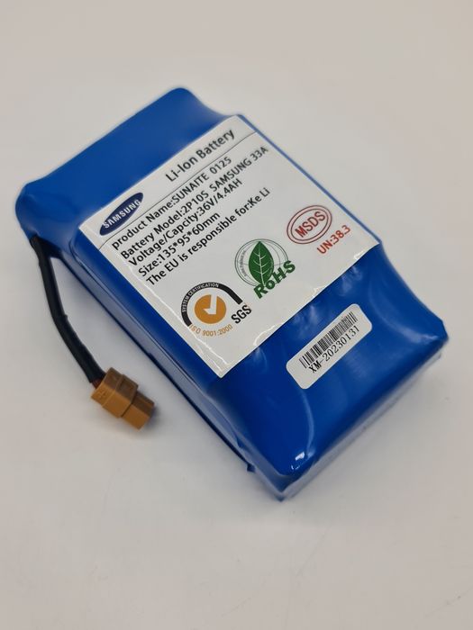 Bateria Li-ion SUNAITE 36V 4,4Ah - nova