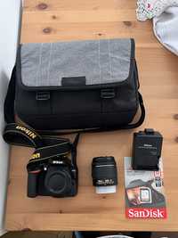 Nikon D3500 + obiektyw nikkor 18-55