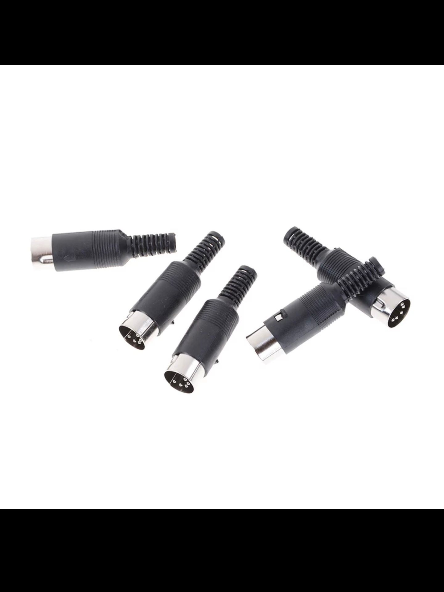 Pack 2 Conector Macho 5 pinos