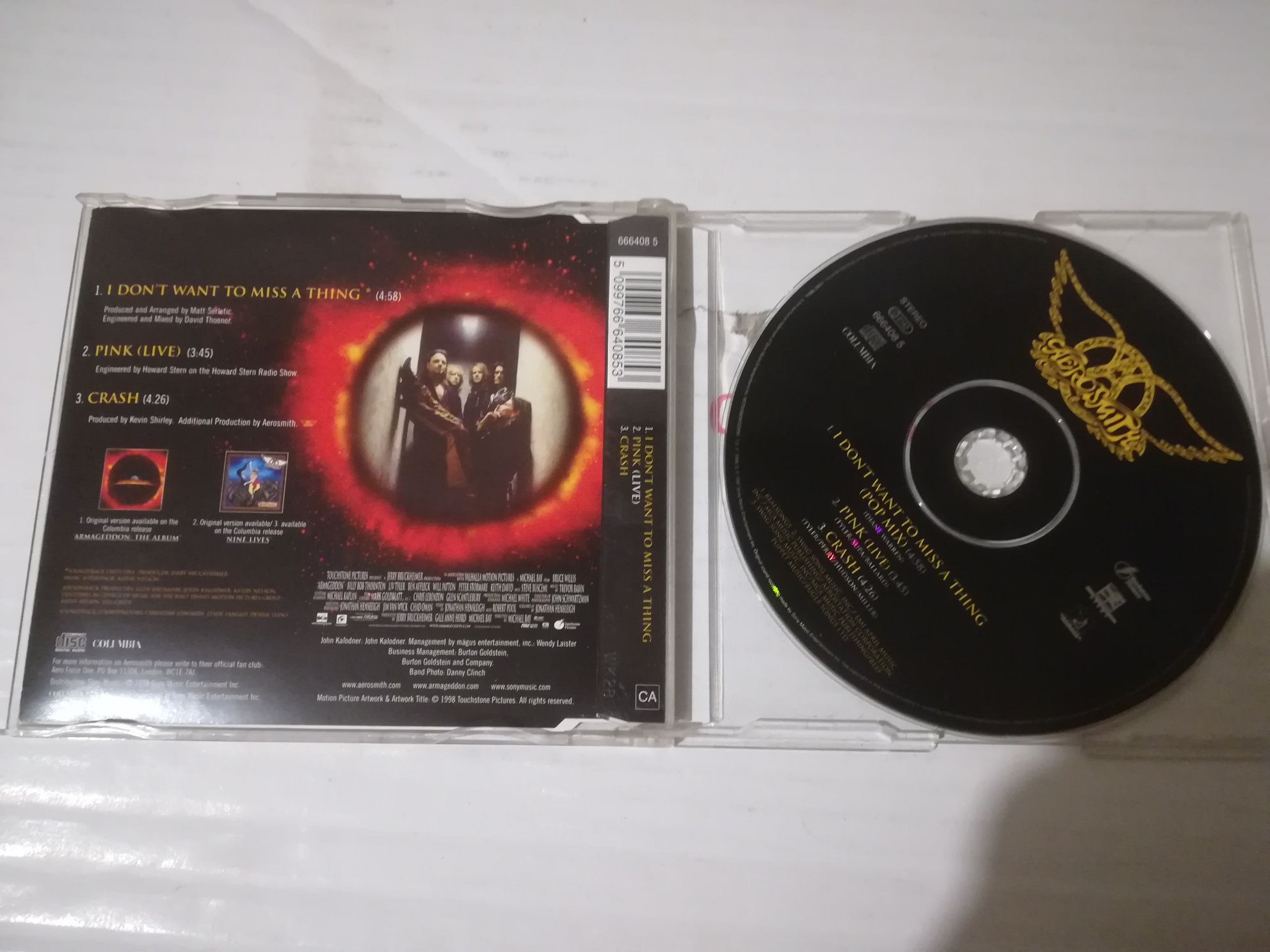 Płyta CD muzyka filmowa Armagedon